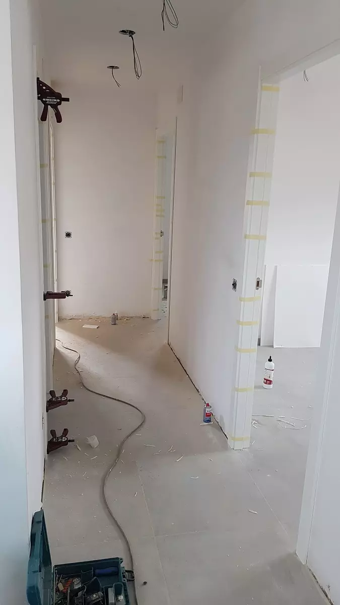 colocacion de puertas blancas Cambiar puertas Huesca