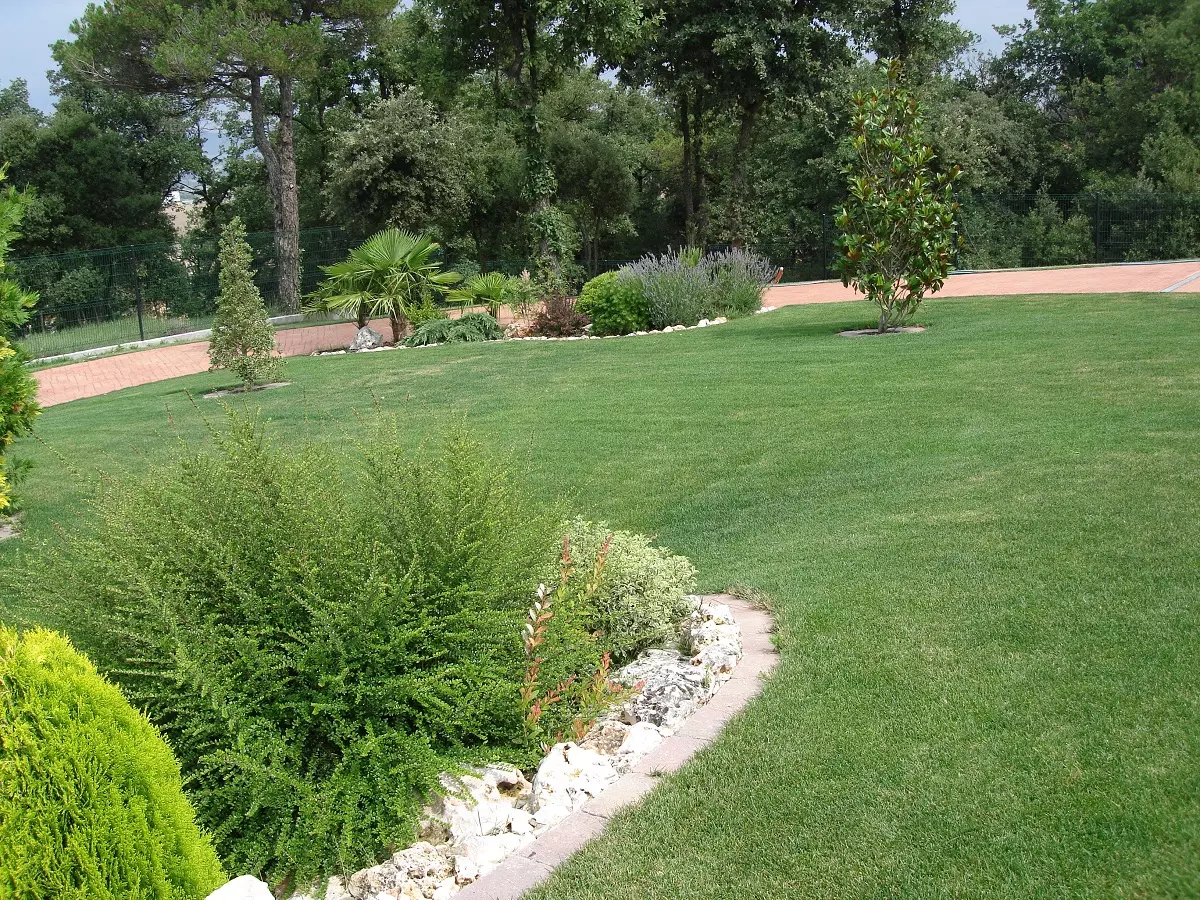 jardin dise帽o Cortar c茅sped Huesca